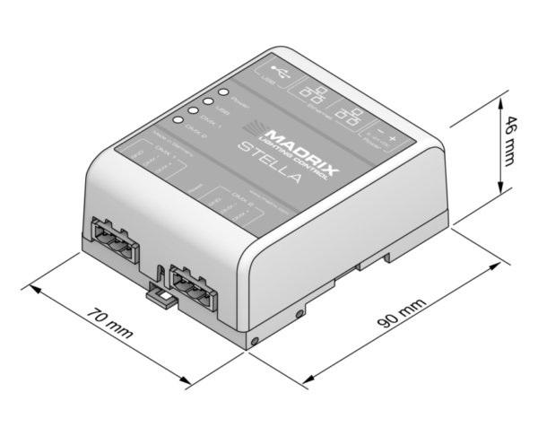 Madrix STELLA – 2-port node with RDM