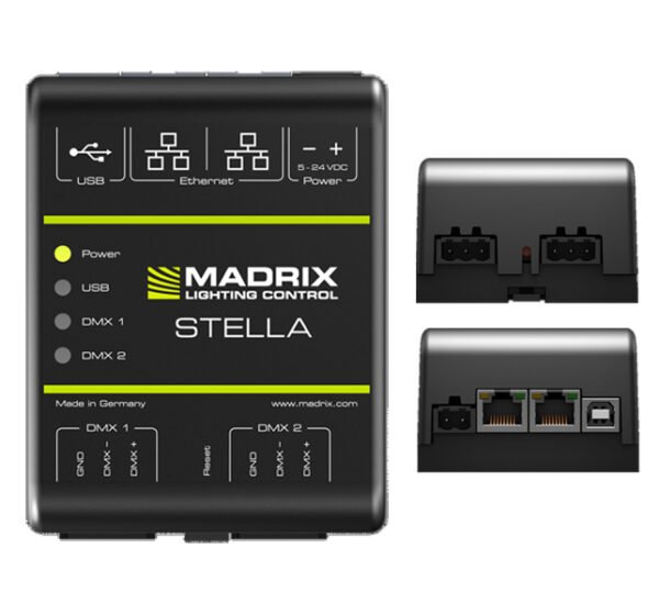 Madrix STELLA – 2-port node with RDM