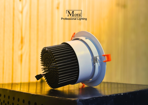 Downlight Dimmable DaLi High Performance Tampak Samping