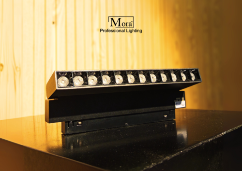 Magnetic Track Light Adjustable Linear Spotlight Tampak Depan