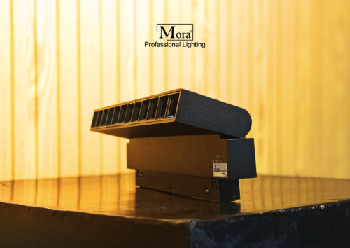 Magnetic Track Light Adjustable Linear Spotlight Tampak Samping