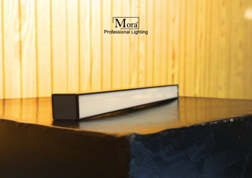 Linear Diffused light Surface Mounted Linear LED Tampak Samping