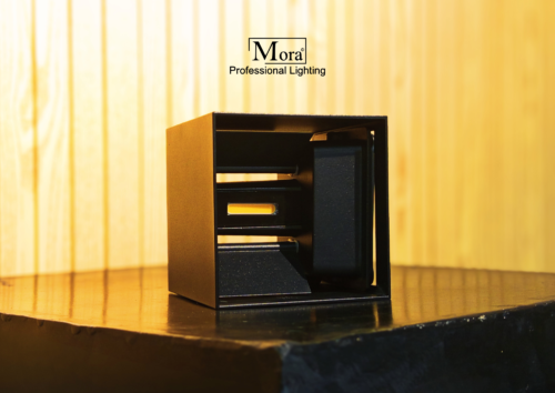 Decorative Wall Light Cube Style LED Wall Light Tampak Depan