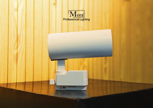 Track Spotlight White Tampak Samping