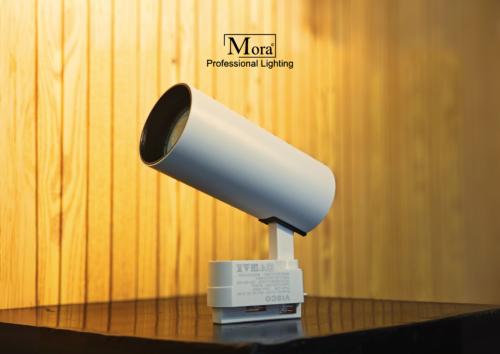 Track Spotlight White Tampak Samping