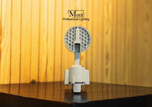 Zoom Track Spotlight White Tampak Belakang